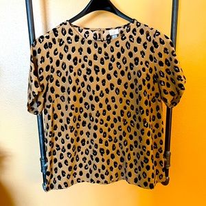 A New Day Cheetah patterned blouse